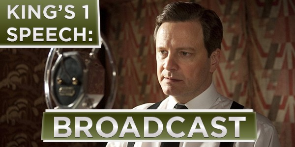 King's Speech (Broadcast)