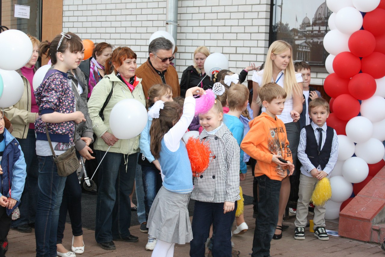 Открытие школы в Жуковском, весна 2012